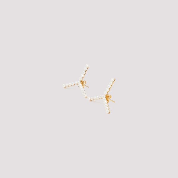 ピアス Y PROJECT Y/Project Silver Mini Y Earrings Y/PROJECT SILVER MINI Y EARRINGS JEWELLERY | Garmentory