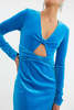 REBECCA VALLANCE Bernadette Mini Dress - Blue - Thumbnail 3