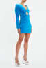 REBECCA VALLANCE Bernadette Mini Dress - Blue - Thumbnail 4