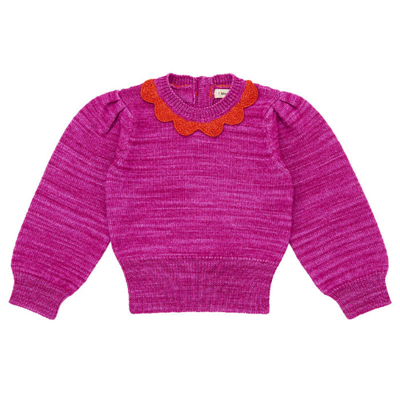 Misha & Puff Child Ellie Pullover Sweater Fuchsia | Garmentory