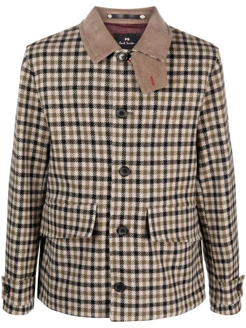ジャケット・アウター Paul Smith GINGHAM CHECK DOWN JACKET Paul Smith GINGHAM CHECK DOWN JACKET