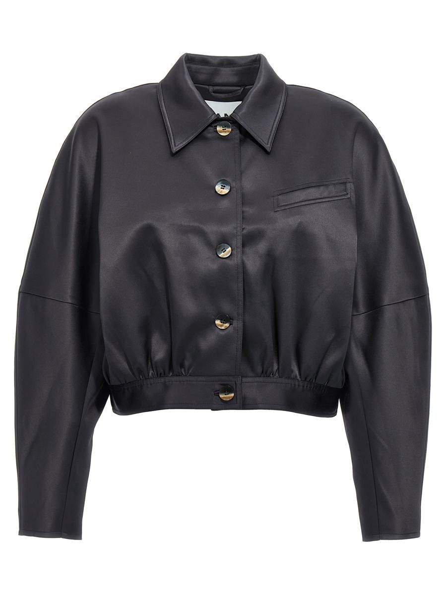 GANNI-Satin-bomber-jacket-