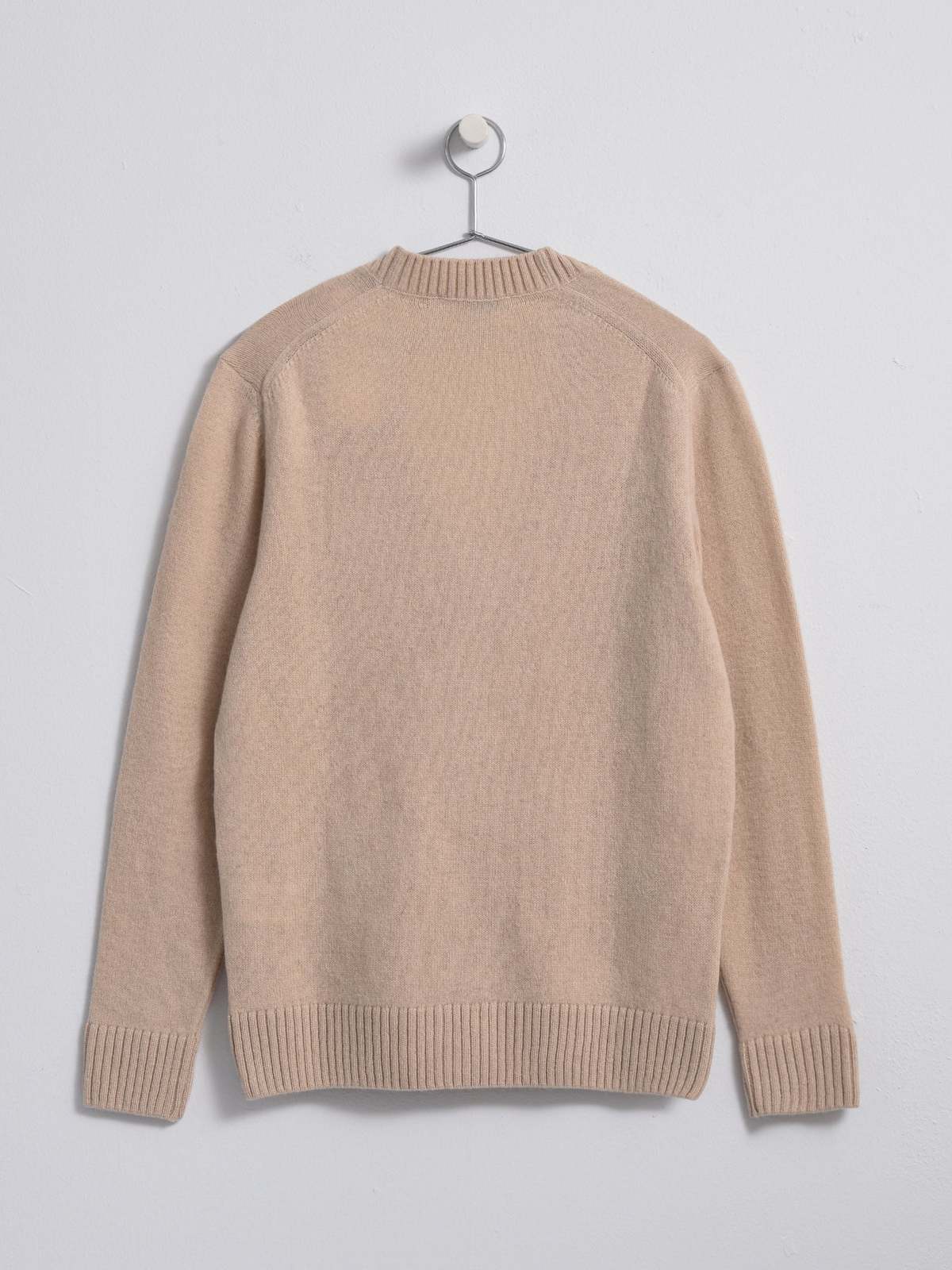 Maison Kitsuné BABY FOX PATCH COSY CARDIGAN - BEIGE - Image 2 of 6