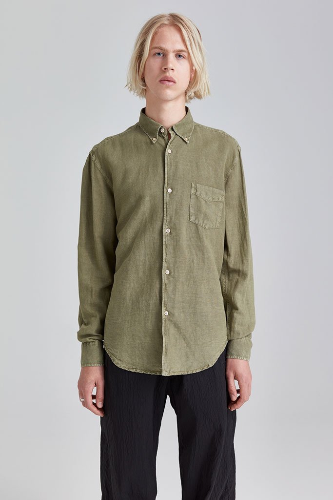 1950-s-Shirt-Cotton-Linen---