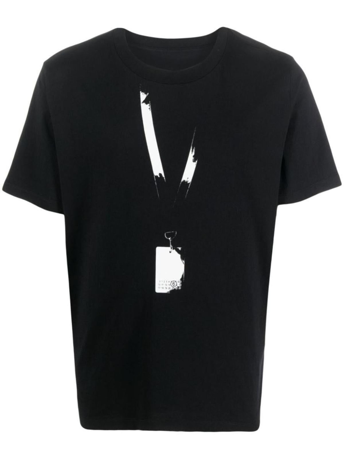 MM6 MAISON MARGIELA Backstage Pass cotton t-shirt | Garmentory
