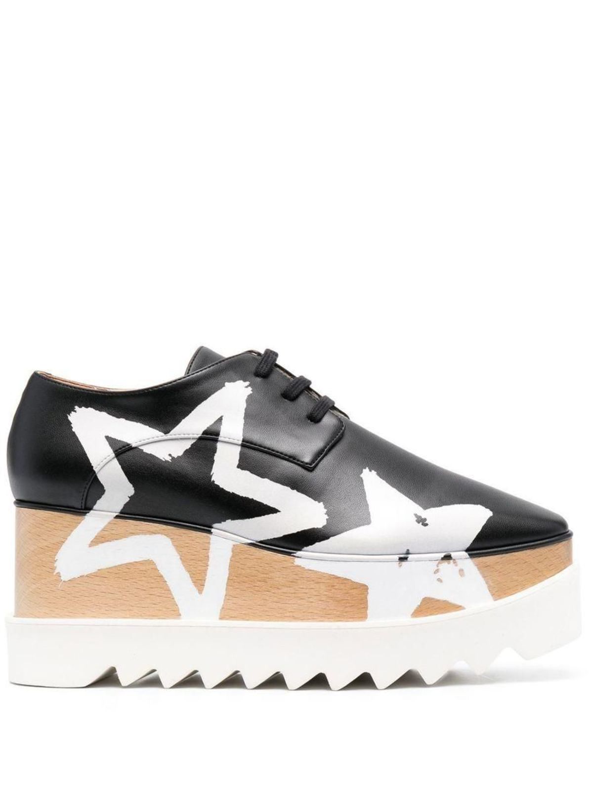 STELLA MCCARTNEY Elyse star-print platform shoes | Garmentory