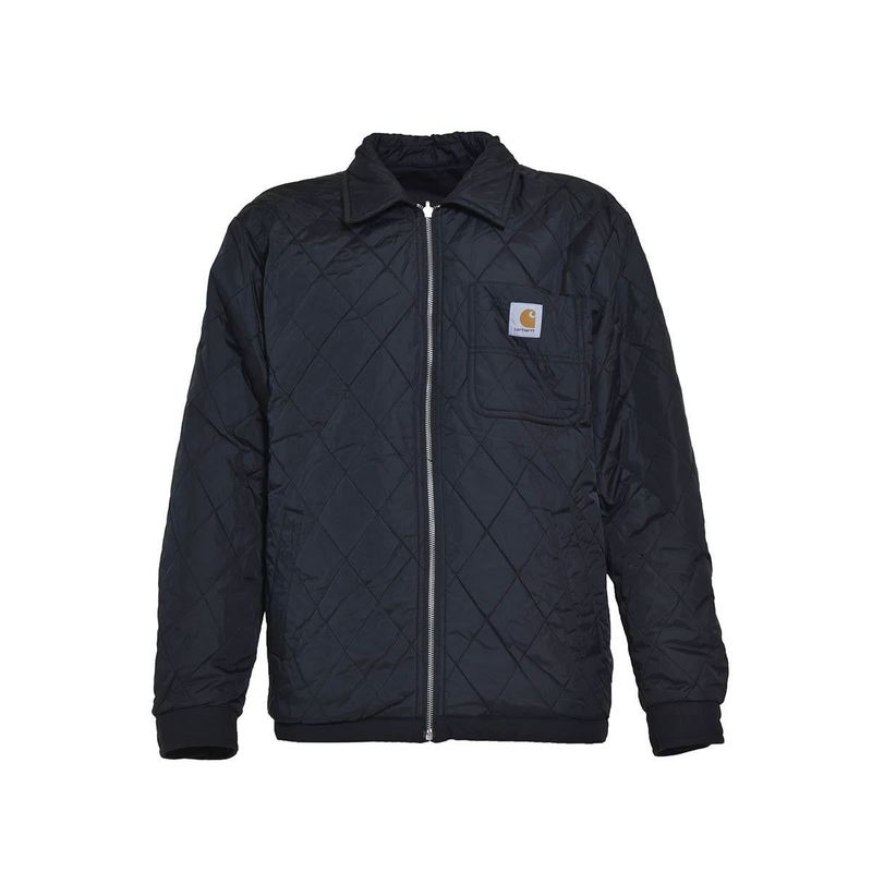 CARHARTT WIP Black reversible Madera padded jacket with logo