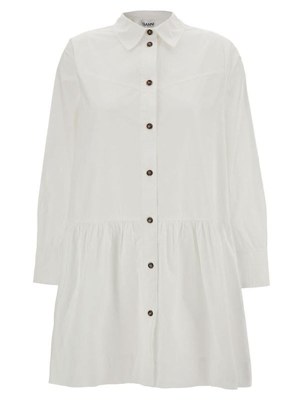 Rails Cosette Cotton Poplin Mini Dress- White