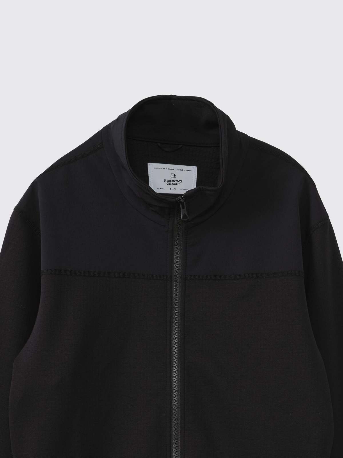 Reigning Champ Knit Power Air Full Zip Hybrid | Garmentory