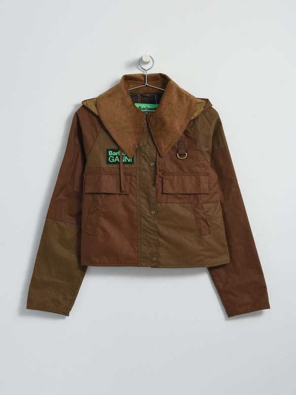 Barbour Block Spey Jacket - Tan/Sand