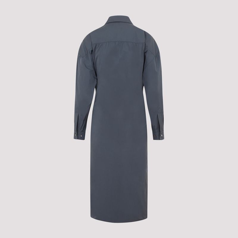 LEMAIRE STRAIGHT COLLAR TWISTED DRESS | Garmentory