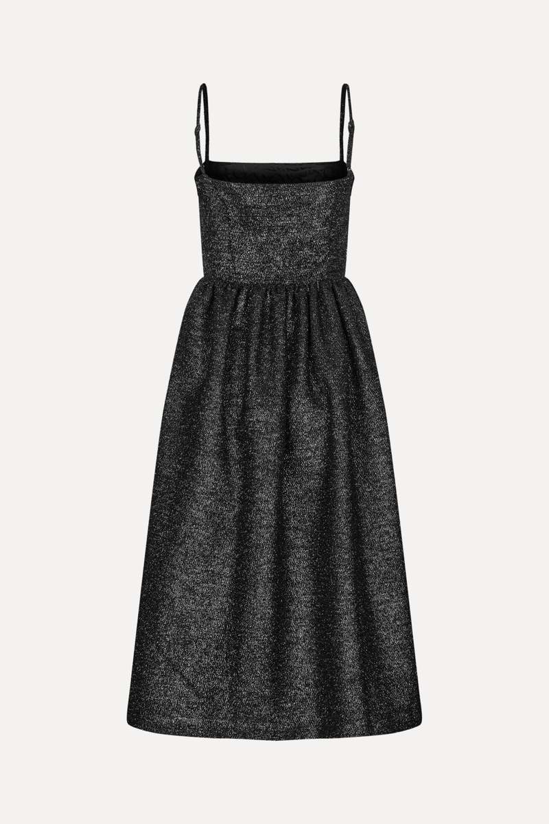 Stine Goya ANNY DRESS - JET BLACK Stine Goya ANNY DRESS - JET BLACK