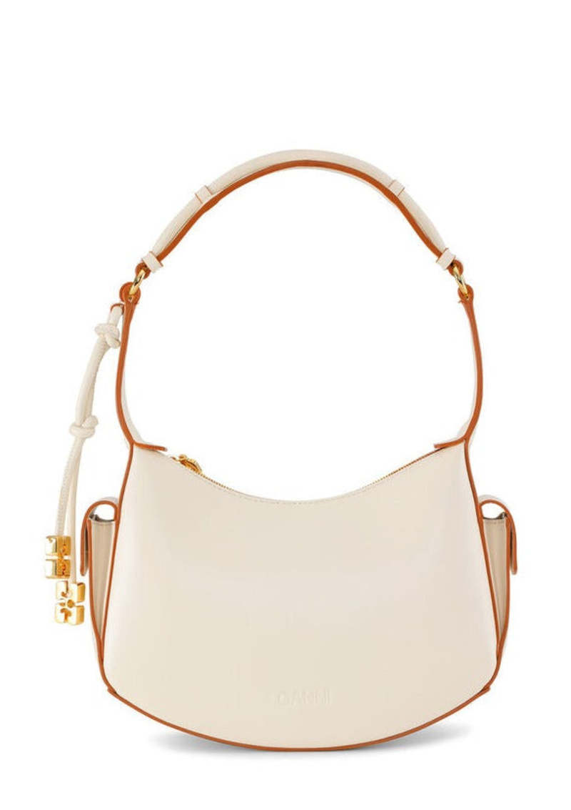 Ganni Swing Shoulder Bag - Egret | Garmentory