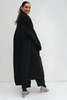 Lauren Manoogian Berber Coat - Black Melange - Thumbnail 5