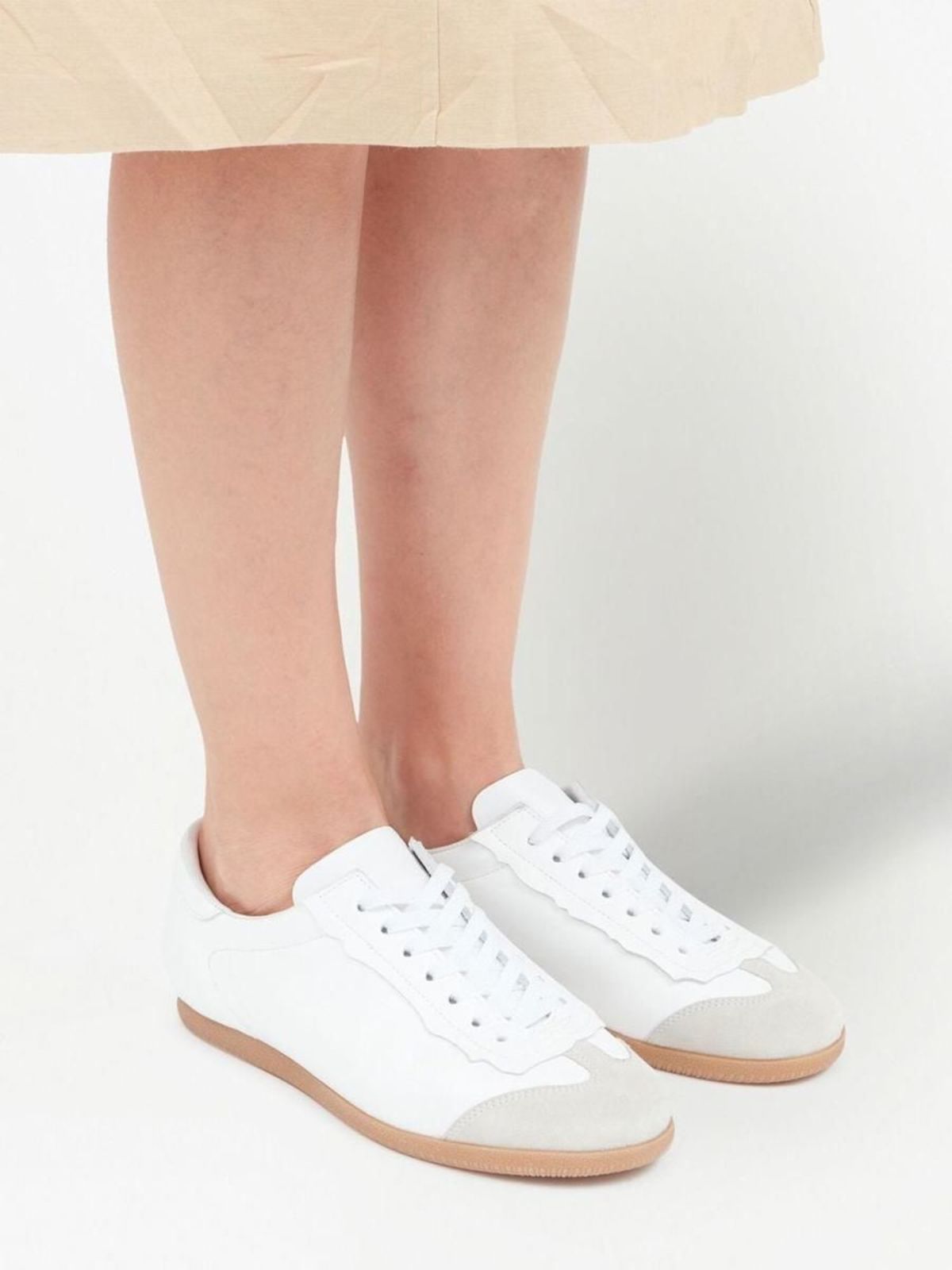 Maison Margiela FEATHERLIGHT SNEAKERS SHOES - White | Garmentory