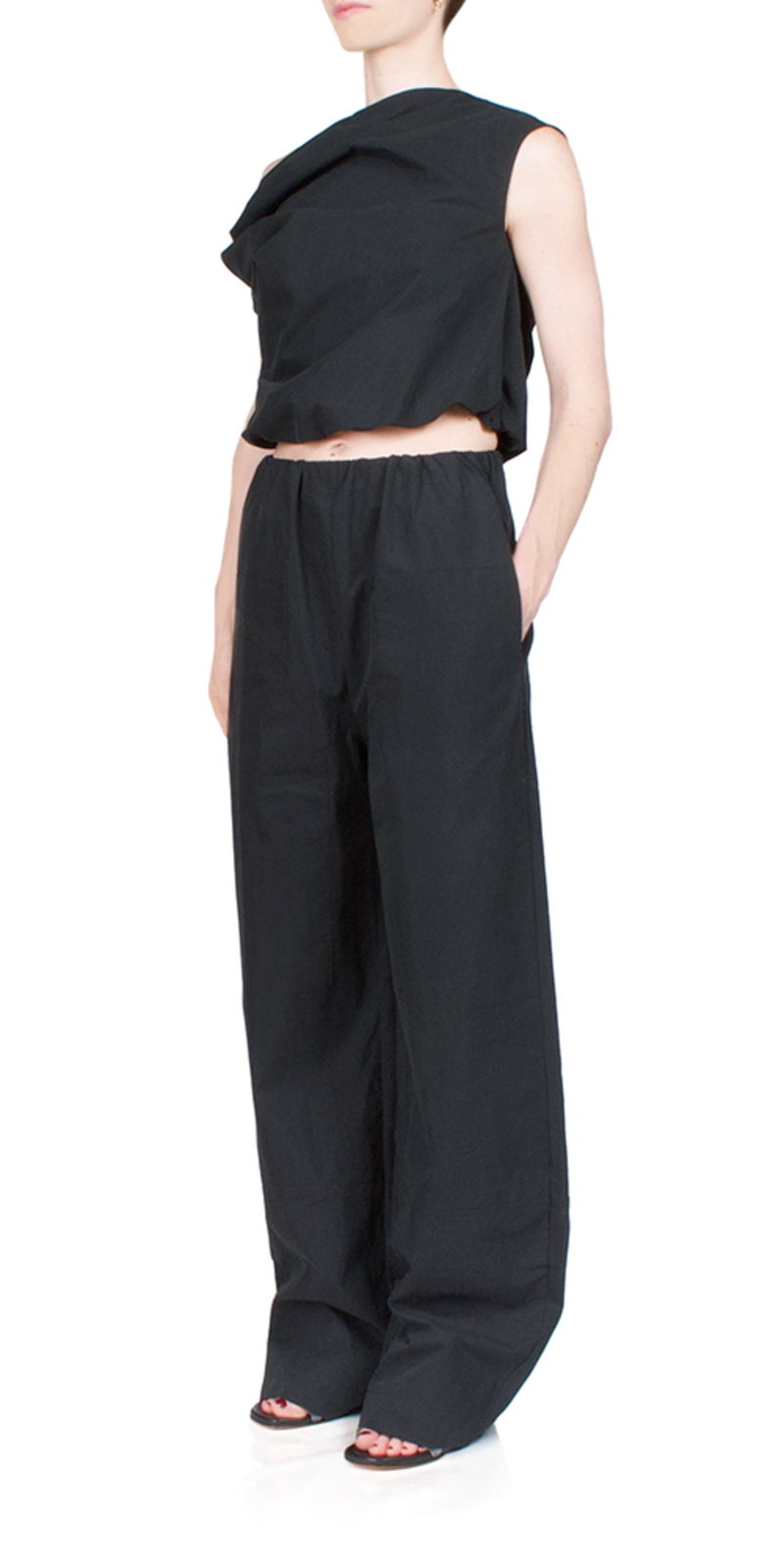 【関税込み】Paris Georgia ブラック Cocoon トラウザーズ Cocoon Trackpant | Black | Paris Georgia Official Store