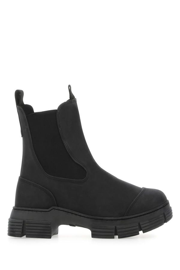 Ganni Black Men\'s Chelsea Rain Boots Polacchetto Chelsea Mid Nero GANNI | Ferraris Boutique  main image 3