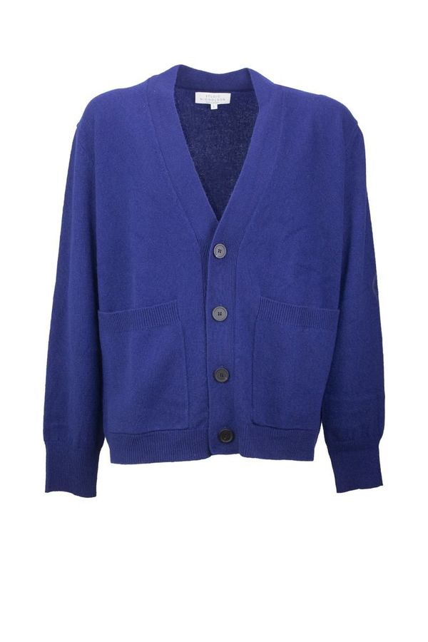 トップス STUDIO NICHOLSON CARDIGAN Sen Knit in Darkest Navy– Studio Nicholson