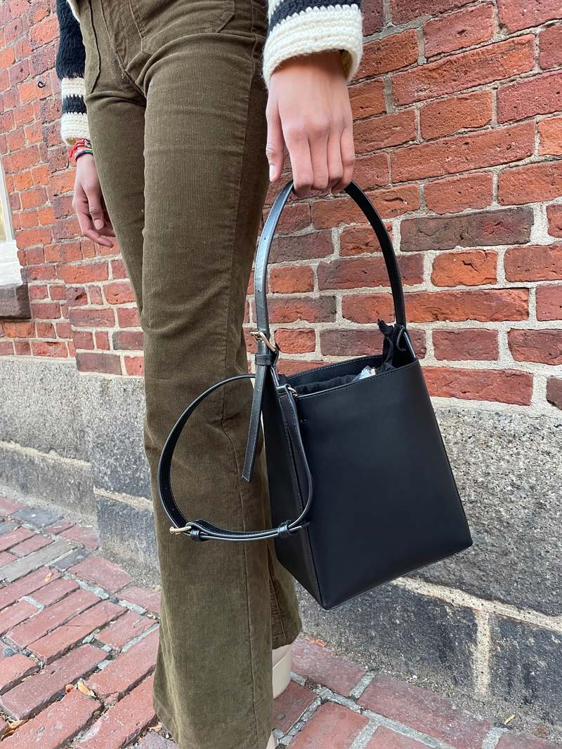 A.P.C. Virginie Small Bag - Black | Garmentory