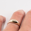 L'Aune Esquive Goutte Ring - Brass - Thumbnail 3