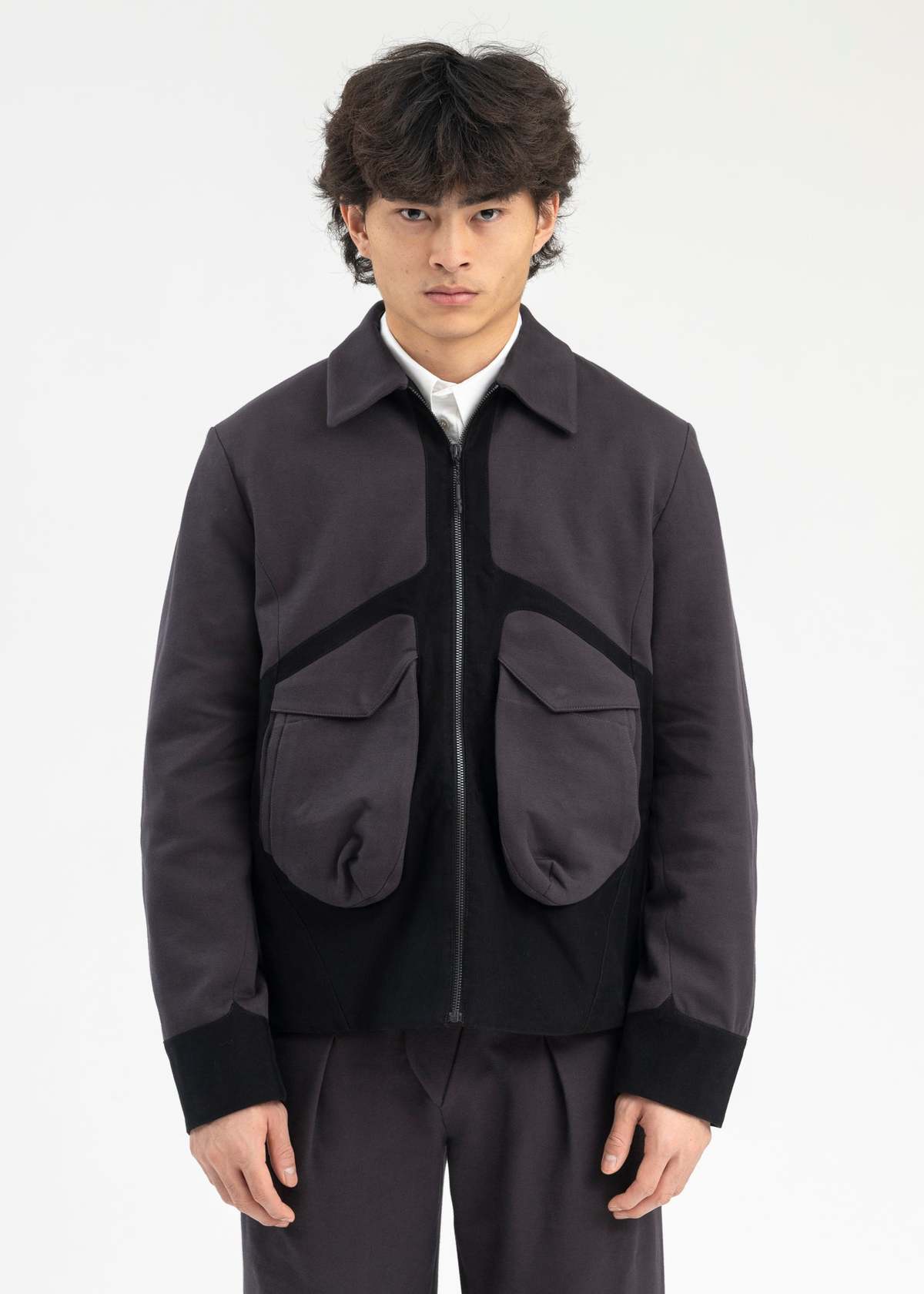 _J.L - A.L_ Bias Jacket - Dark Grey | Garmentory