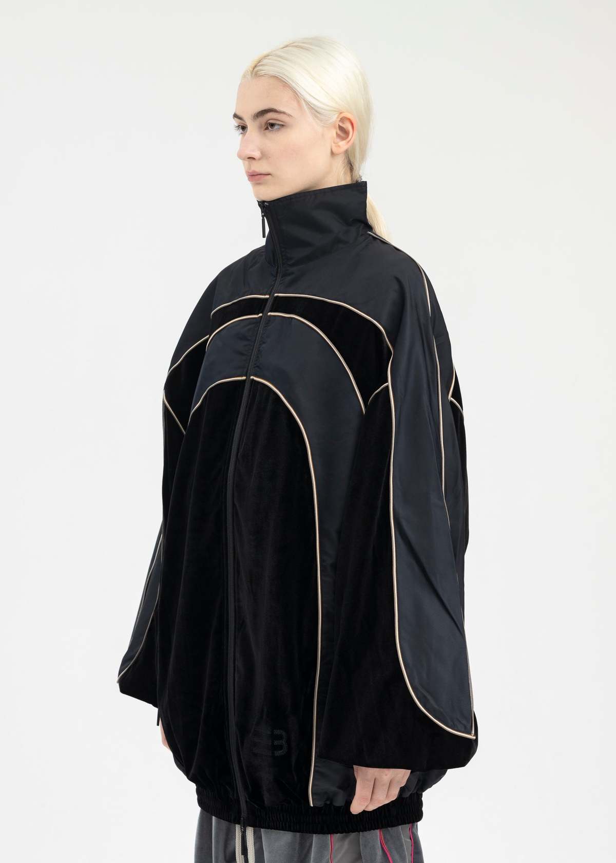 NAMESAKE EUPHORIC BLACK EIGHTH TRACK JACKET - Black | Garmentory