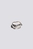 Mondo Mondo Suede Ring - Silver - Thumbnail 1