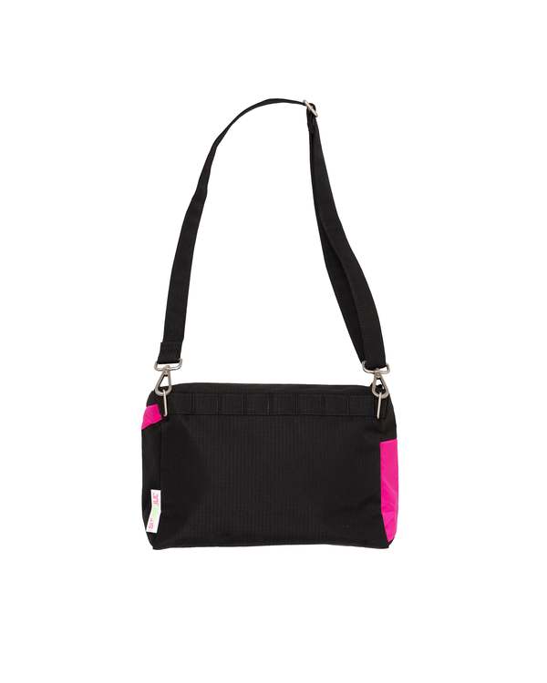 Susan Bijl Medium Bolsa The New Bum Bag - Black/Pretty Pink