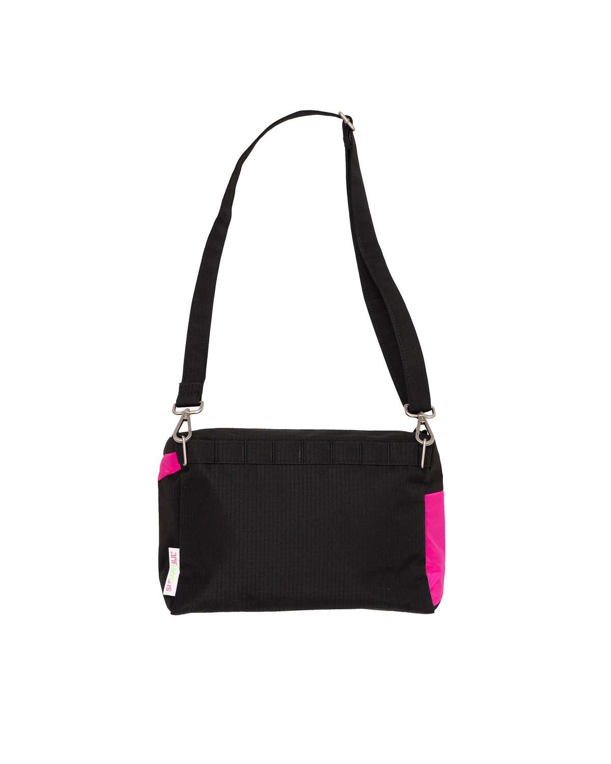 Susan Bijl Medium Bolsa The New Bum Bag - Black/Pretty Pink
