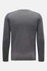 04651/ Merino Oyster Crewneck - Charcoal - Thumbnail 2