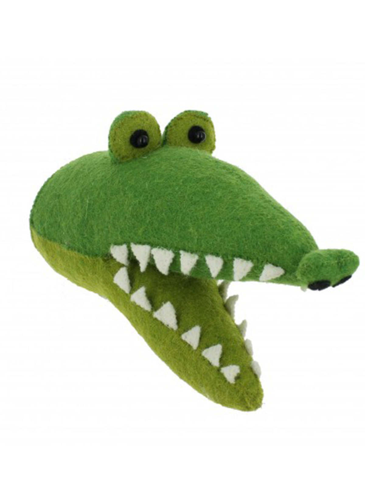 Fiona Walker Mini Croc Head - Green | Garmentory