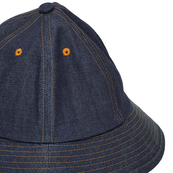 Sasquatchfabrix. Denim Earmuff Hat - Indigo Navy | Garmentory