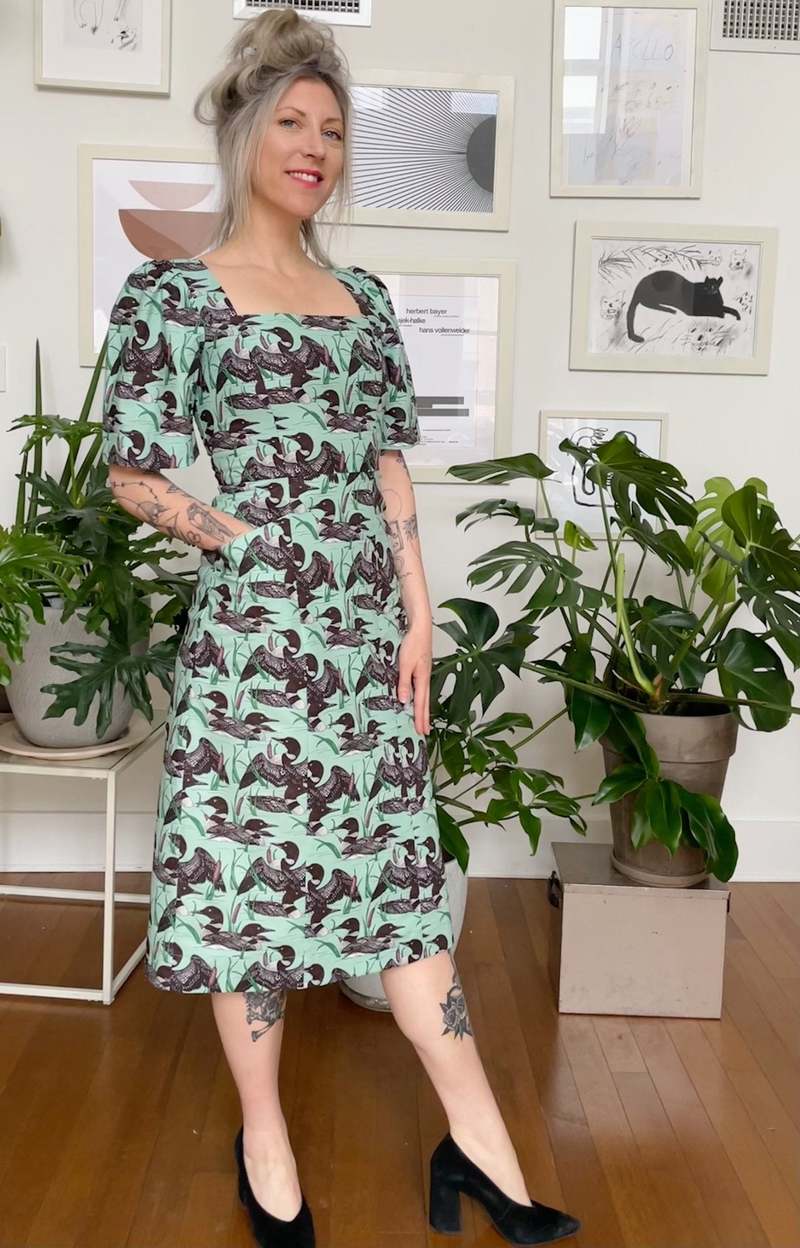 Birds of North America Maybird Dress - Loons