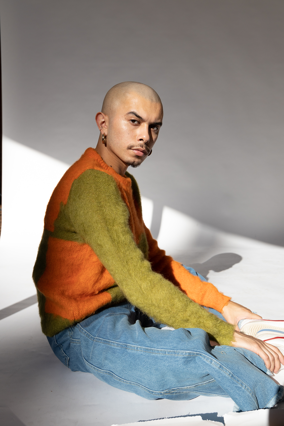 Mundaka Cuadra Sweater - Green/Orange - Image 3 of 9