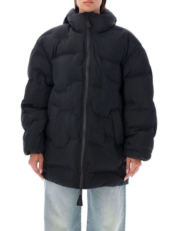 Ganni Oversized puffer jacket Black Garmentory