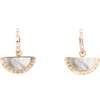 Mother Of Pearl Selene Earrings - Thumbnail 1