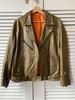 Vintage Leather Motorcycle Jacket - Thumbnail 1