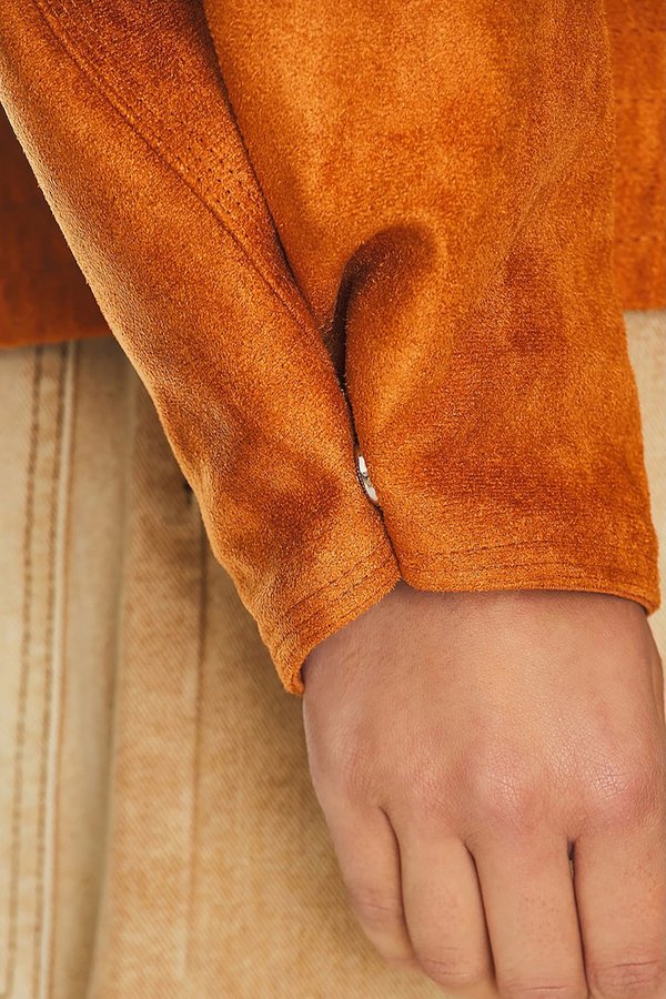 ジャケット House of Sunny Women's Hybrid Jacket Tobacco Orange VOL2226 House of Sunny The Hybrid Jacket - Tobacco | Garmentory