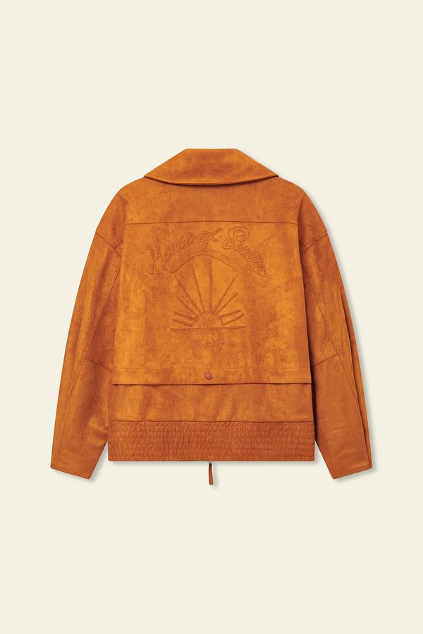 House of Sunny The Hybrid Jacket - Tobacco | Garmentory