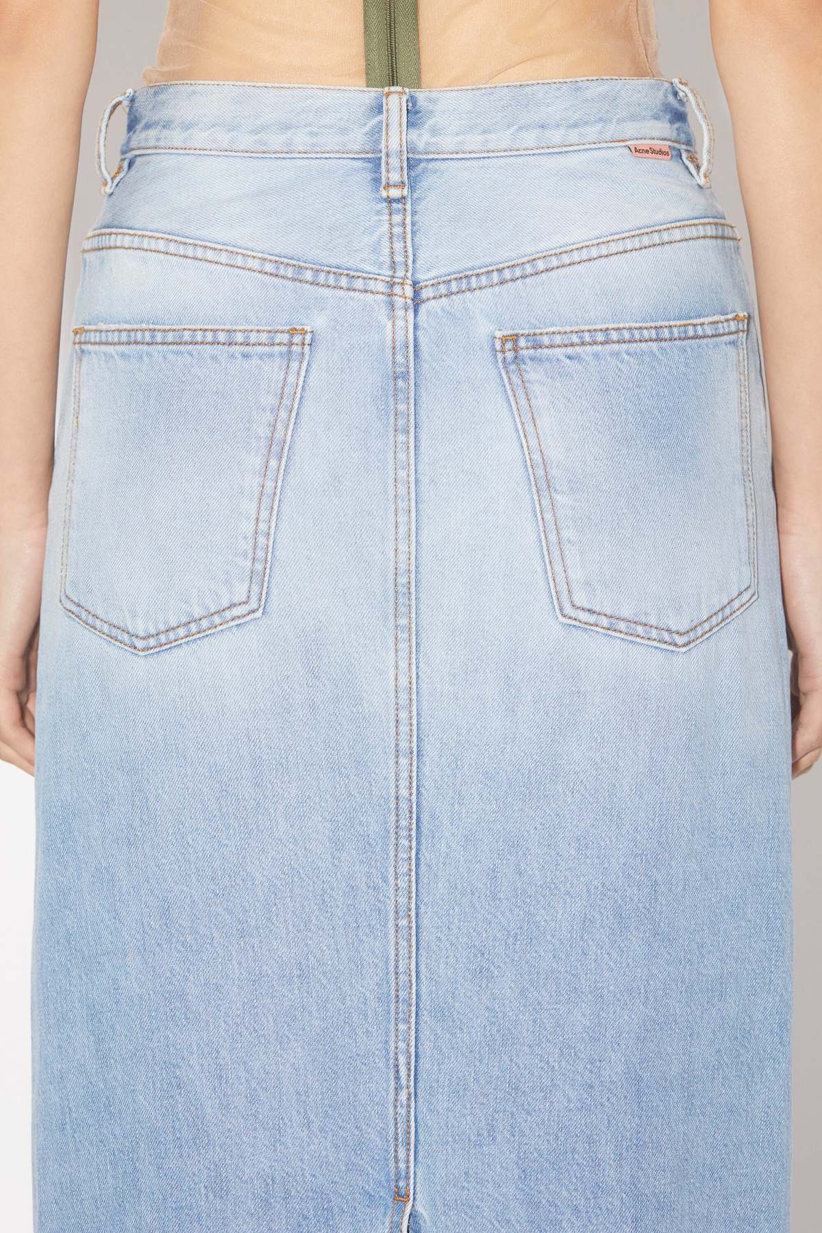 VIP【送料関税込】ACNE STUDIOS cerulean blue denim skirt Acne Studios Skirt - Light Blue | Garmentory
