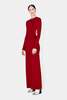 GALVAN LONDON Globe Chain Vega Dress - Rouge Piaf - Thumbnail 10