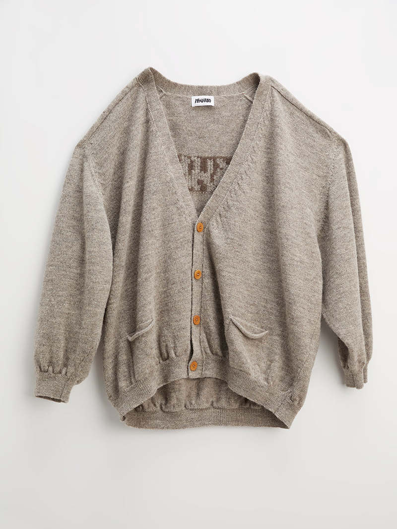 トップス MAGLIANO wool cardigan 23AW Magliano Shetland Wool Monghidoro Shirt Cardigan - Brown