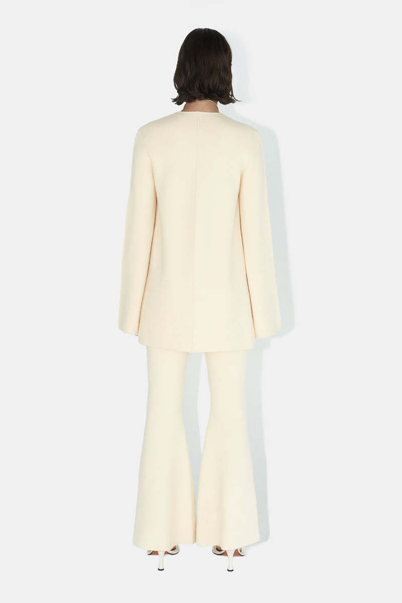 GALVAN LONDON Maia Cashmere Jacket - Vanilla