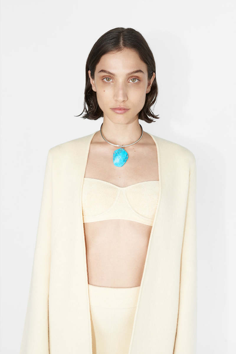 GALVAN LONDON Maia Cashmere Jacket - Vanilla