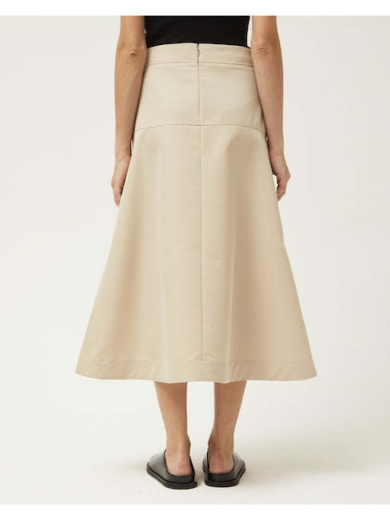 Studio Nicholson Panelled Skirt With Front Vent | Garmentory 