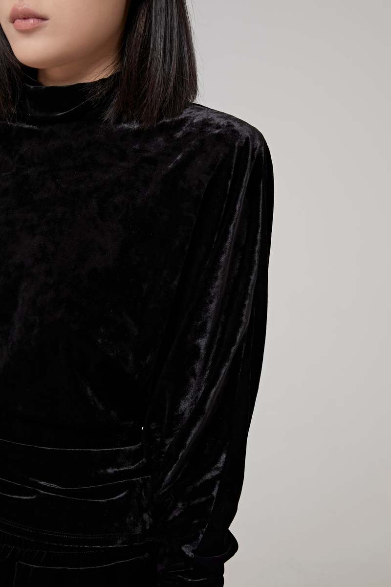 ALEXANDRE VAUTHIER TOP - Black ALEXANDRE VAUTHIER TOP - Black