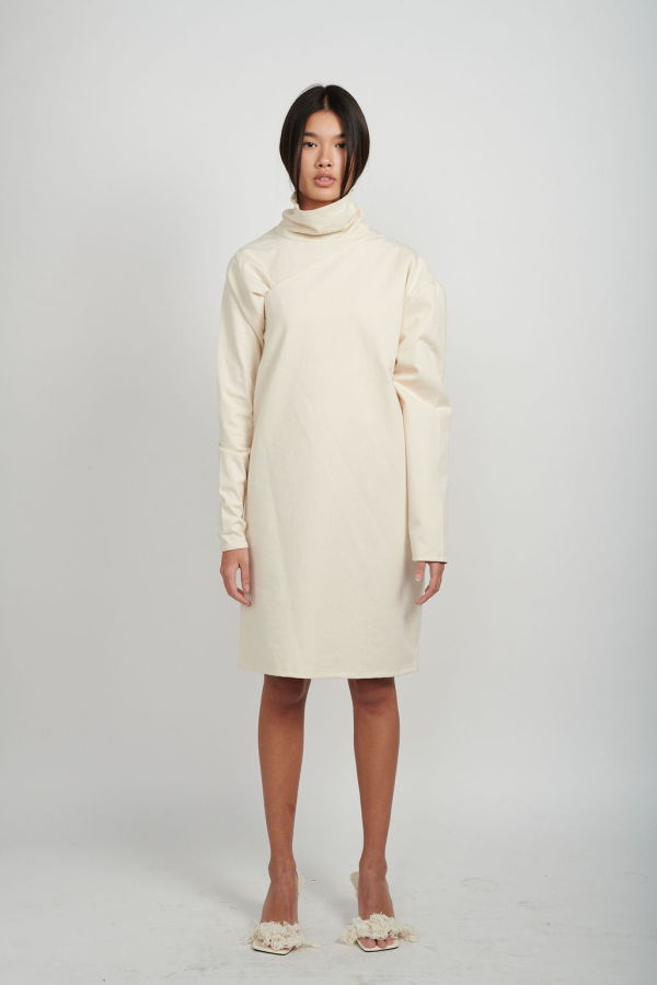 Ashley Rowe One Shoulder Dress