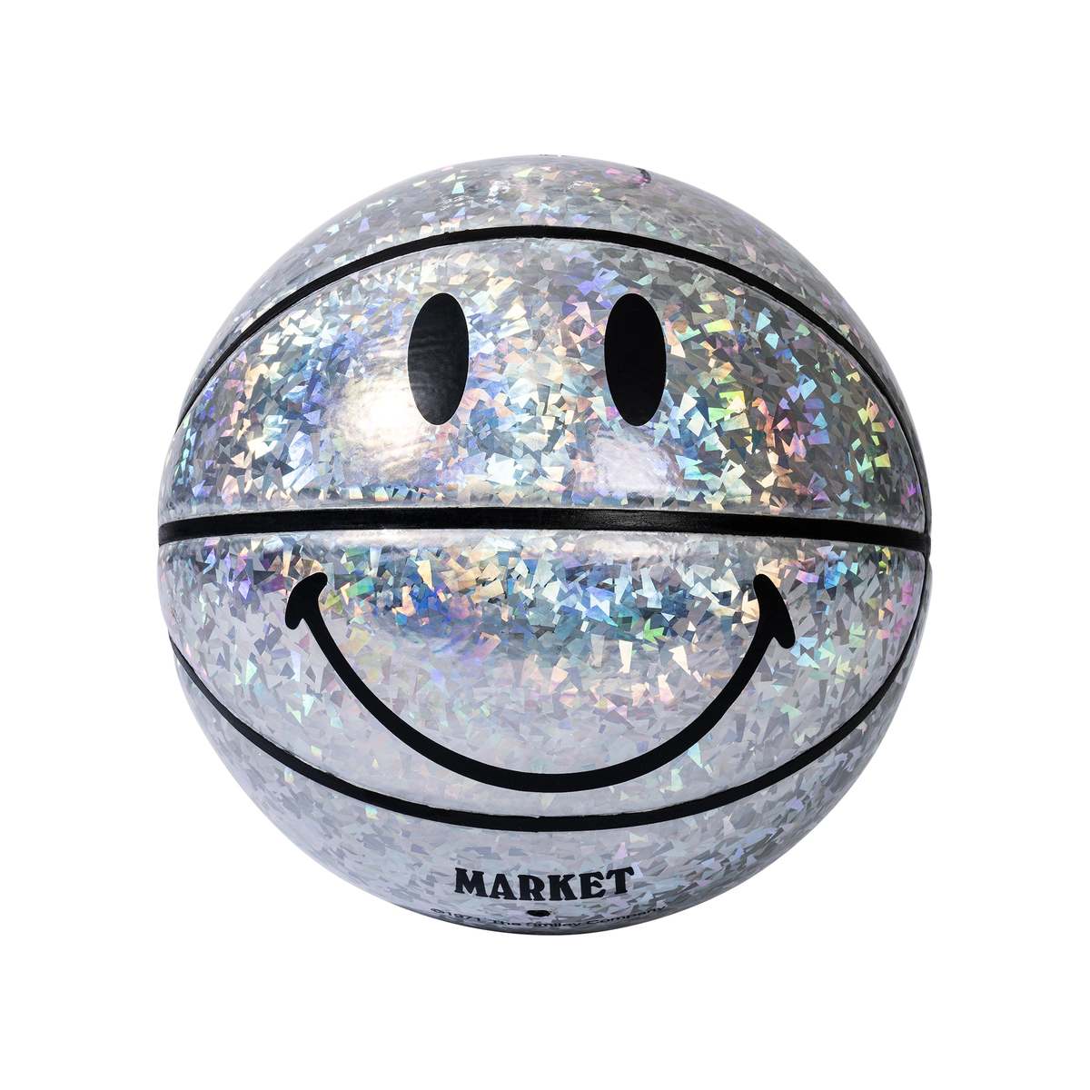 MARKET SMILEY HOLOGRAM BASKETBALL | Garmentory