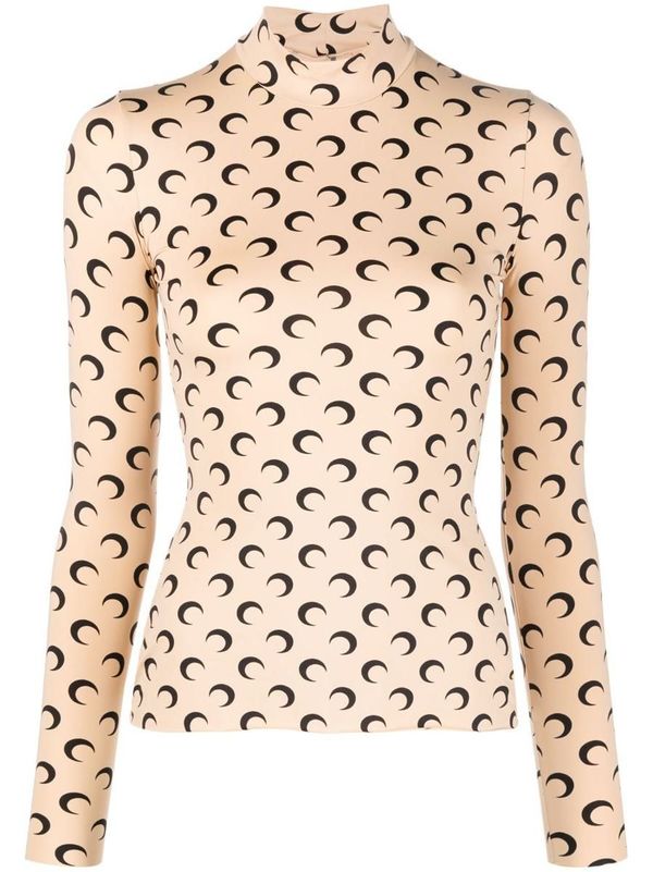 MARINE SERRE - Woman - Beige - Pants