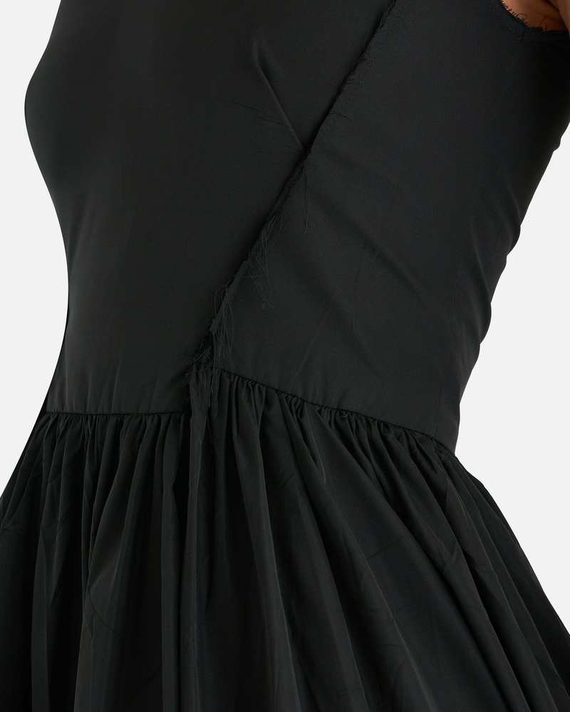 Marni Taffeta Dress - Black | Garmentory